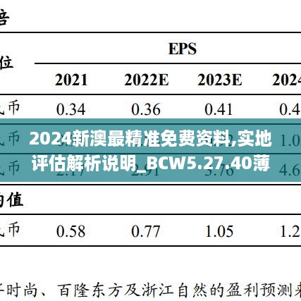 2024新澳最精準(zhǔn)免費(fèi)資料,實(shí)地評估解析說明_BCW5.27.40薄荷版