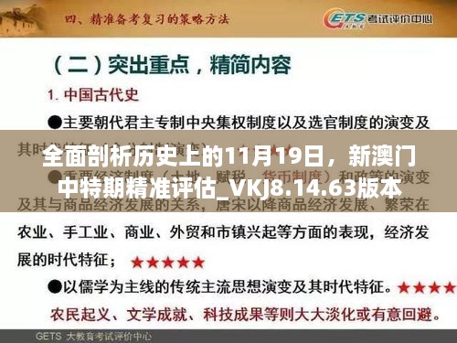 全面剖析歷史上的11月19日，新澳門(mén)中特期精準(zhǔn)評(píng)估_VKJ8.14.63版本