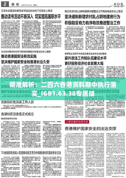 精準(zhǔn)解析：二四六香港資料期中執(zhí)行落實(shí)_IGB1.63.38專屬版
