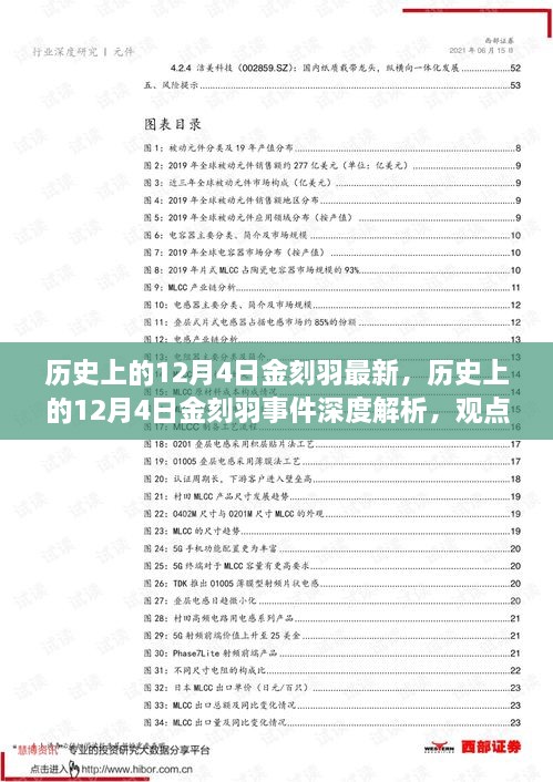 歷史上的12月4日金刻羽事件深度解析與觀點(diǎn)立場闡述