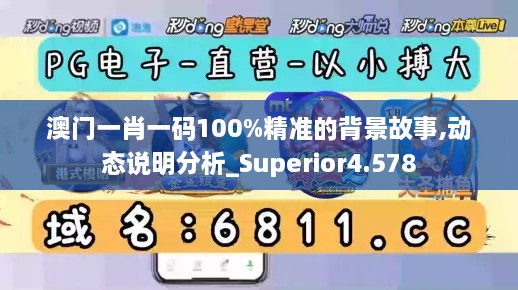 澳門(mén)一肖一碼100%精準(zhǔn)的背景故事,動(dòng)態(tài)說(shuō)明分析_Superior4.578