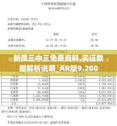 新澳三中三免費(fèi)資料,實(shí)證數(shù)據(jù)解析說(shuō)明_AR版9.200