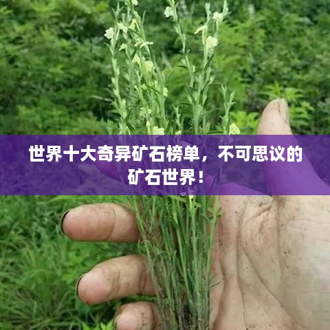 世界十大奇異礦石榜單，不可思議的礦石世界！