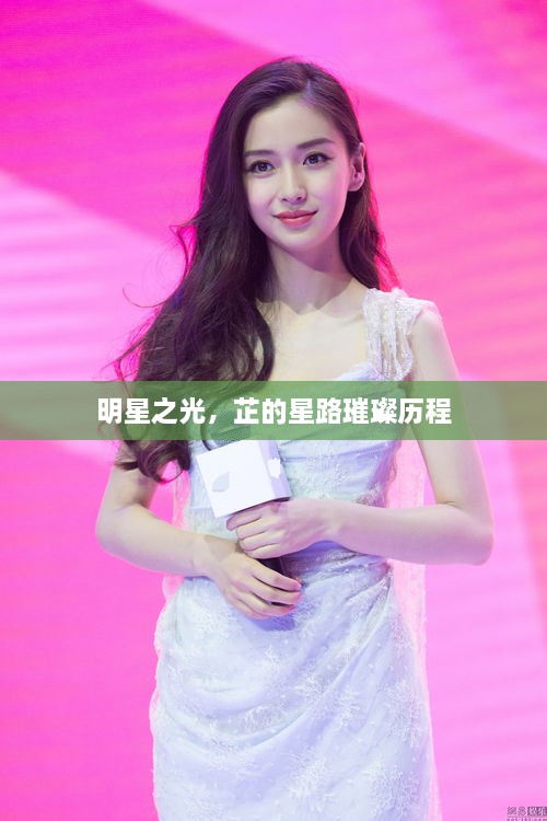 明星之光，芷的星路璀璨歷程
