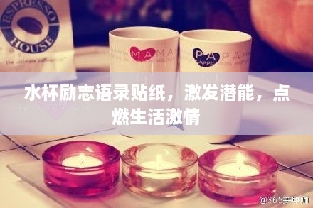 水杯勵(lì)志語(yǔ)錄貼紙，激發(fā)潛能，點(diǎn)燃生活激情