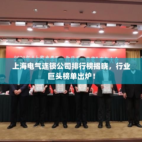 上海電氣連鎖公司排行榜揭曉，行業(yè)巨頭榜單出爐！