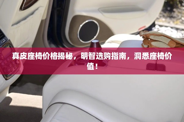 真皮座椅價格揭秘，明智選購指南，洞悉座椅價值！